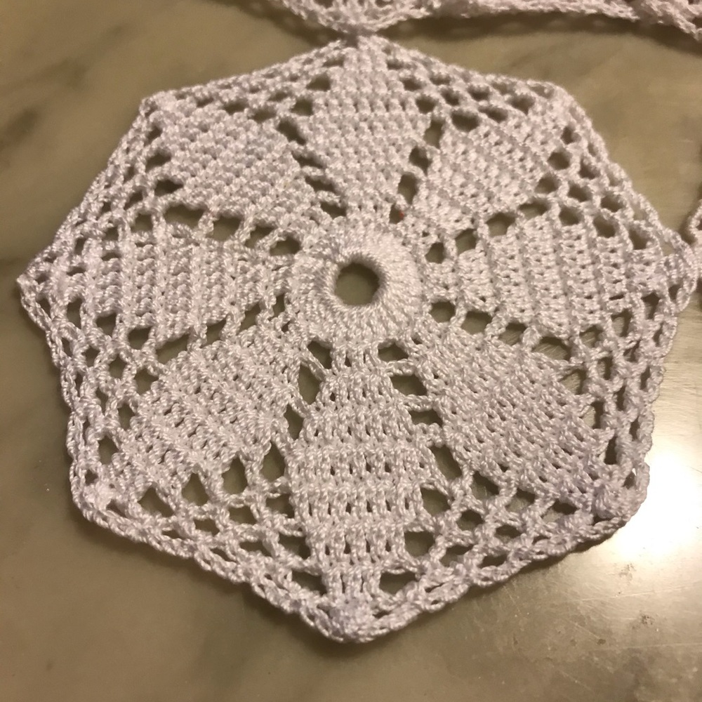 Lot of 4 Crochet doilies
